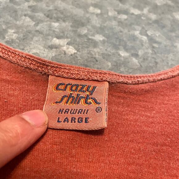 Vintage Crazy Shirts Crazy for Chiles Dyed Shirt Womens Large USA 90s Y2K Pepper - Picture 5 of 11